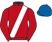 Silk colours for BALLYADAM (IRE), trained by Henry de Bromhead, Ireland and owned by Cheveley Park Stud