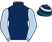 Silk colours for SLIPWAY (IRE), trained by Ben Pauling and owned by Mrs S. N. J. Embiricos