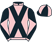 Pink, black cross belts, diabolo on sleeves, black and pink quartered cap}