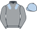 Grey, light blue epaulets, light blue cap}