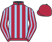 Maroon & light blue stripes, maroon cap}