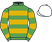 Silk colours for ILIKEDWAYURTHINKIN (IRE), trained by Gavin Patrick Cromwell, Ireland and owned by Mr John P. McManus