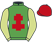 Silk colours for BUYWISE (IRE), trained by Evan Williams and owned by Mr T. Hywel Jones
