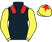 Black, red epaulets, yellow sleeves, yellow cap, red star}