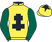 Silk colours for MILANSBAR (IRE), trained by Neil King and owned by Mr Robert Bothway