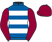 Silk colours for ESCARIA TEN (FR), trained by Gordon Elliott, Ireland and owned by McNeill Family
