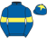 Silk colours for DYSART DIAMOND (IRE), trained by W. P. Mullins, Ireland and owned by Ms Eleanor Manning