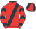 Silk colours for HOUSE ISLAND (IRE), trained by Paul Webber and owned by Economic Security 1
