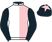 Silk colours for FRENCH DYNAMITE (FR), trained by M. F. Morris, Ireland and owned by Robcour