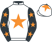 Silk colours for THE DUTCHMAN (IRE), trained by Colin Tizzard and owned by Sprayclad UK