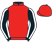 Red, black sleeves, white seams, red cap}