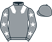Grey, white epaulets, grey sleeves, white stars}