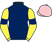 Silk colours for POWERSTOWN PARK (IRE), trained by Sam Thomas and owned by The Ipsden Invincibles