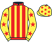 Silk colours for ROYAL KAHALA (IRE), trained by Peter Fahey, Ireland and owned by Winning Ways Starlet Syndicate