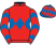 Silk colours for PATS FANCY (IRE), trained by Rebecca Curtis and owned by Hydes,McDermott,Spencer,Frobisher & Lee