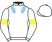 White, light blue epaulets, white sleeves, yellow armlets}