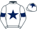 White, dark blue star, armlets and star on cap}