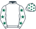 White, dark green stars on sleeves and cap}
