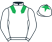White, emerald green epaulets and star on cap}