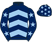 Dark blue & light blue chevrons, light blue stars on sleeves, dark blue cap, light blue stars}