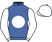 King blue, white disc, sleeves and cap}