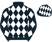 Black and white diamonds}