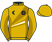 Yellow, shaded underarm panel, yellow cap}