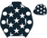 Black, white stars, black sleeves, white spots}