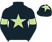 Black, light green star, armlets and star on cap}