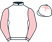 White, pink sleeves, white cap, pink star}