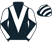 Black, white chevron, diabolo on sleeves, striped cap}