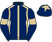Dark blue, beige seams, armlets and star on cap}
