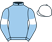 Light blue, white armlets, white cap}