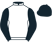 White, black sleeves and cap}