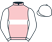 Pink, white hoop, sleeves and cap}