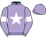 Mauve, white star and armlets}