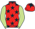 Red, black stars, light green sleeves, red cap, black star}
