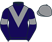 Navy, grey chevron, navy sleeves, grey armbands and cap}