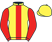 Yellow, red stripe and sleeves}