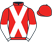 Red, white cross belts, halved sleeves}