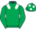 Green, white epaulettes, green cap, white spots}
