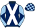Dark blue, white cross sashes, dark blue sleeves, light blue diabolo, dark blue and light blue check cap}