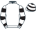 White, black and white hooped sleeves and cap}