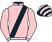 Pink, black sash, black and pink striped cap}