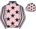 Pink, black stars, striped sleeves and stars on cap}