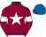 Silk colours for RUN WILD FRED (IRE), trained by  and owned by 