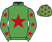 Green, Red &. White Syndicate silks