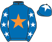 Silk colours for MIGHTY THUNDER, trained by  and owned by 