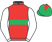 Red Green & White Syndicate silks