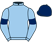 Highclere T'Bred Racing-Snowy Clouds 1 silks